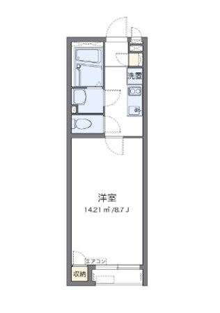 クレイノファミーユ東大宮の物件間取画像